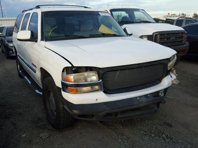 1GKFK16T31J285465 - 2001 GMC YUKON XL K WHITE photo 1