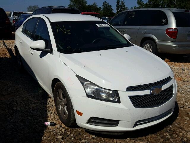 1G1PE5SC3C7116513 - 2012 CHEVROLET CRUZE LT WHITE photo 1