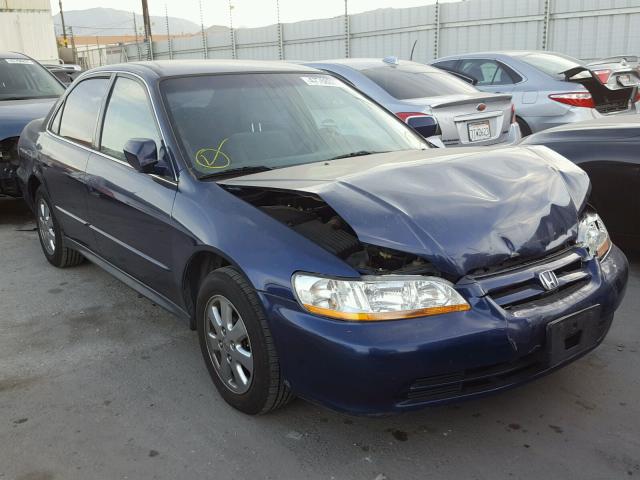 JHMCG66582C003811 - 2002 HONDA ACCORD LX BLUE photo 1