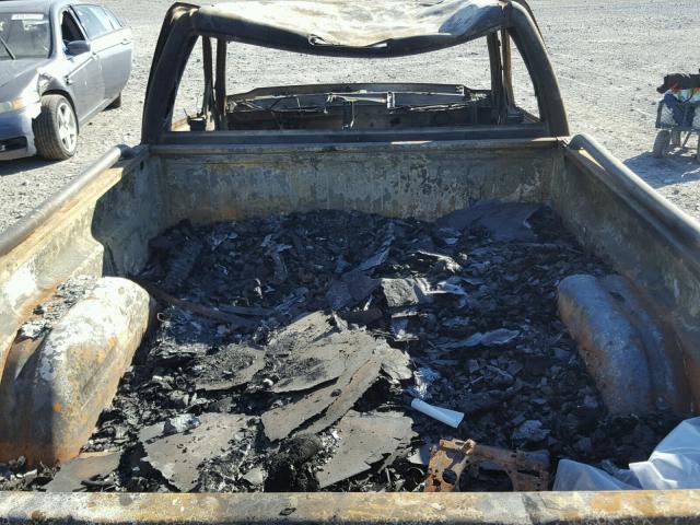 1GCEC14X57Z153442 - 2007 CHEVROLET SILVERADO BURN photo 6