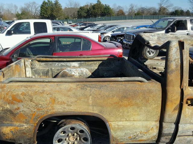 1GCEC14X57Z153442 - 2007 CHEVROLET SILVERADO BURN photo 9