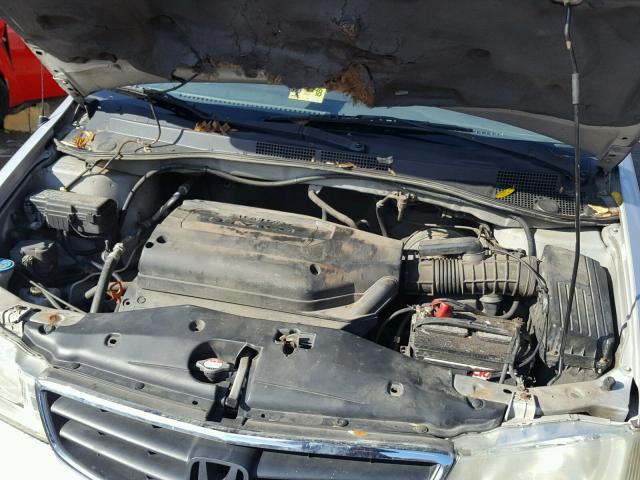 2HKRL18612H528438 - 2002 HONDA ODYSSEY EX SILVER photo 7