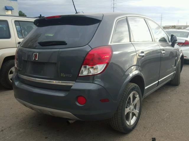 3GSCL93Z88S678085 - 2008 SATURN VUE HYBRID GRAY photo 4