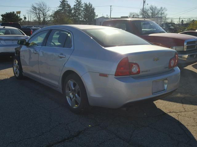 1G1ZC5E04AF197878 - 2010 CHEVROLET MALIBU 1LT SILVER photo 3