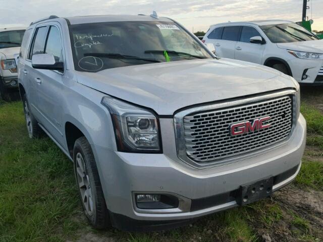 1GKS1CKJ0FR730108 - 2015 GMC YUKON DENA SILVER photo 1