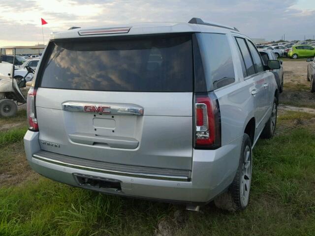 1GKS1CKJ0FR730108 - 2015 GMC YUKON DENA SILVER photo 4