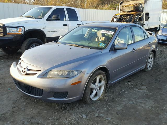 1YVHP80C485M22627 - 2008 MAZDA 6 I GRAY photo 2