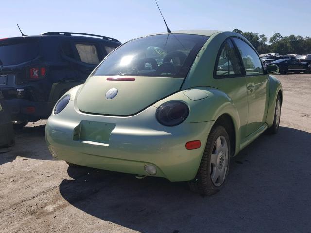 3VWCP21C92M435013 - 2002 VOLKSWAGEN NEW BEETLE 绿色 照片 4