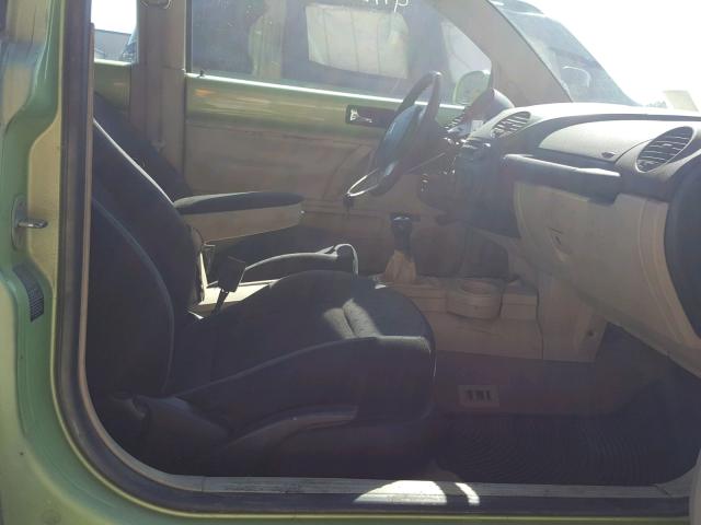 3VWCP21C92M435013 - 2002 VOLKSWAGEN NEW BEETLE 绿色 照片 5