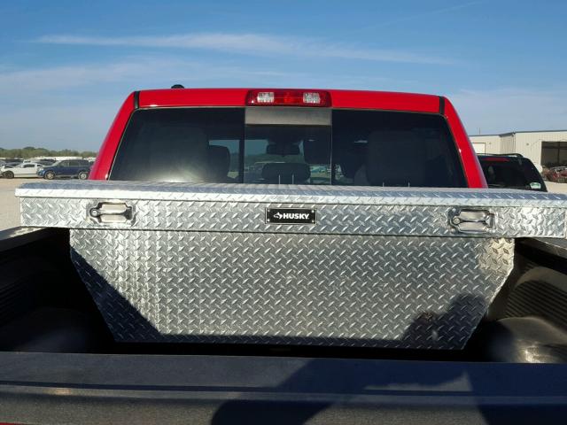 1C6RR6LGXES170393 - 2014 RAM 1500 SLT წითელი ფოტო 6