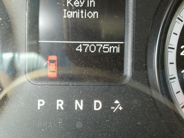 1C6RR6LGXES170393 - 2014 RAM 1500 SLT წითელი ფოტო 8