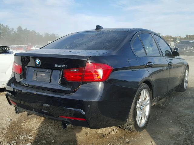 WBA3A9G5XDNP36059 - 2013 BMW 335 I BLACK photo 4