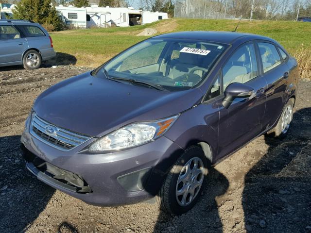 3FADP4BJXDM146280 - 2013 FORD FIESTA SE PURPLE photo 2