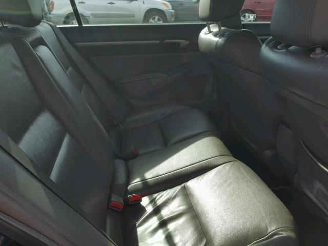 2HGFA1F91BH531016 - 2011 HONDA CIVIC EXL BLACK photo 6