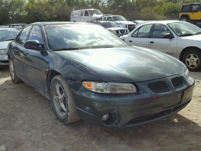 1G2WP52K0YF233696 - 2000 PONTIAC GRAND PRIX GREEN photo 1