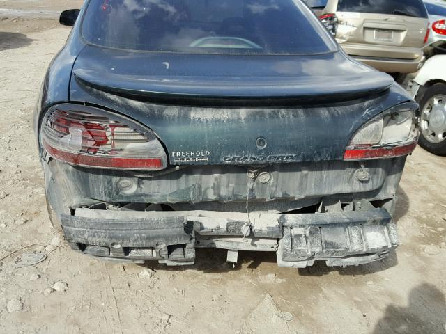 1G2WP52K0YF233696 - 2000 PONTIAC GRAND PRIX GREEN photo 9