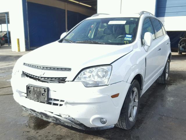 3GNFL3EK4DS511133 - 2013 CHEVROLET CAPTIVA LT WHITE photo 2