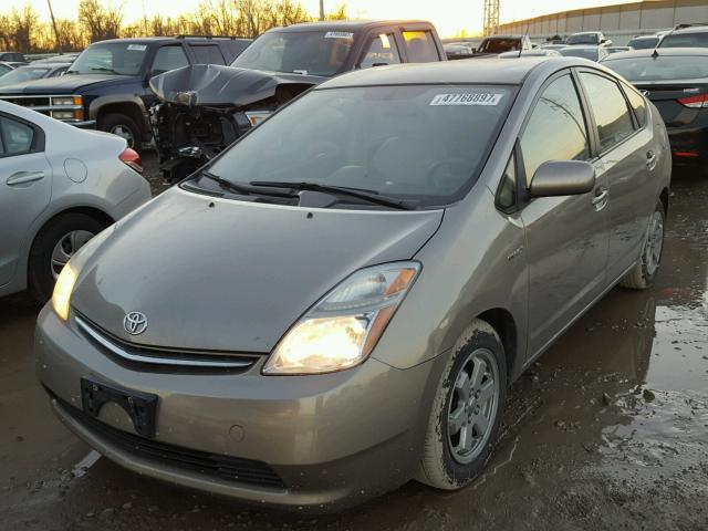 JTDKB20U187762080 - 2008 TOYOTA PRIUS TAN photo 2