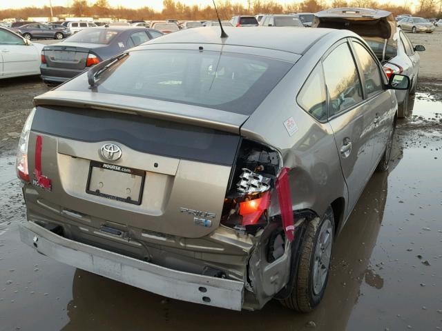 JTDKB20U187762080 - 2008 TOYOTA PRIUS TAN photo 4