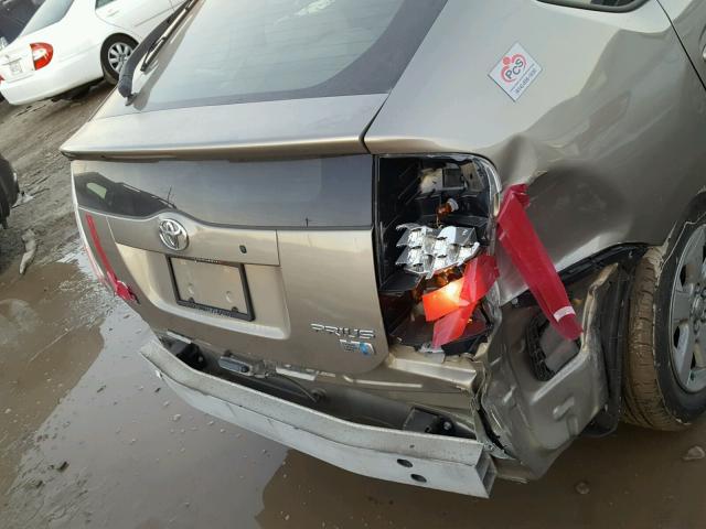 JTDKB20U187762080 - 2008 TOYOTA PRIUS 棕色 照片 9