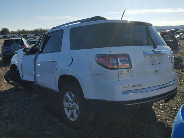 1GKKRNED2GJ314426 - 2016 GMC ACADIA SLE WHITE photo 3