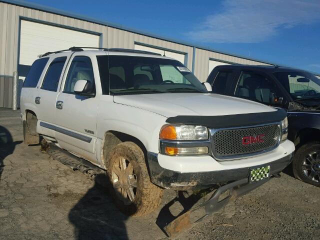 1GKEK13Z12J186293 - 2002 GMC YUKON WHITE photo 1