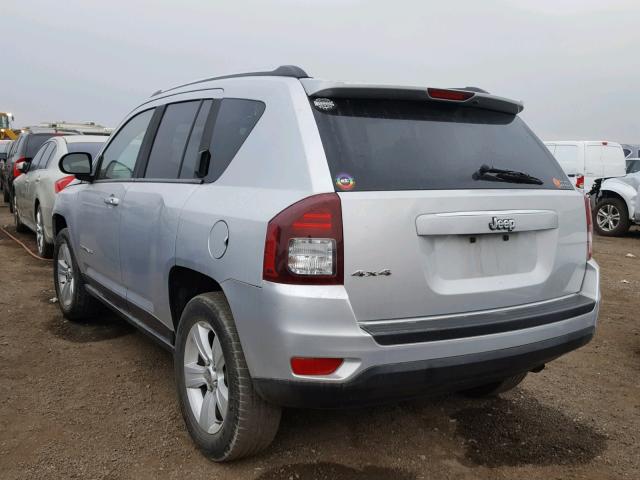 1C4NJDBB9ED538365 - 2014 JEEP COMPASS SP 银色 照片 3