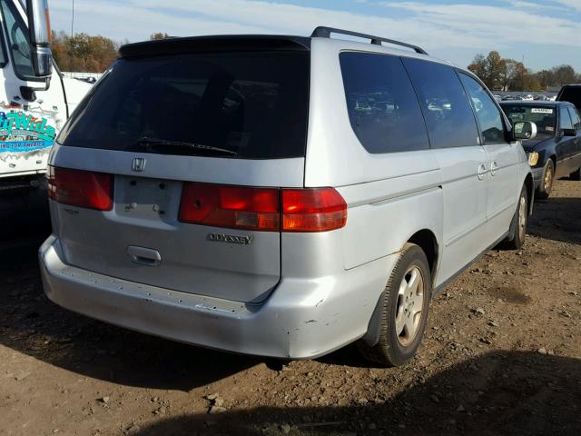 2HKRL18791H555989 - 2001 HONDA ODYSSEY EX SILVER photo 4