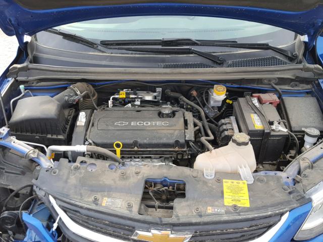 1G1JB5SH7H4118154 - 2017 CHEVROLET SONIC LS 蓝色 照片 7