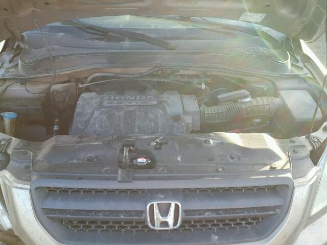 5FNYF18565B029406 - 2005 HONDA PILOT EXL GOLD photo 7