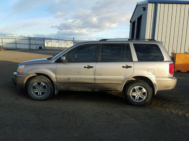 5FNYF18565B029406 - 2005 HONDA PILOT EXL GOLD photo 9