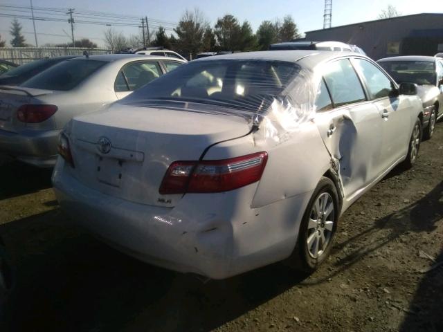 JTNBE46K473092387 - 2007 TOYOTA CAMRY NEW WHITE photo 4