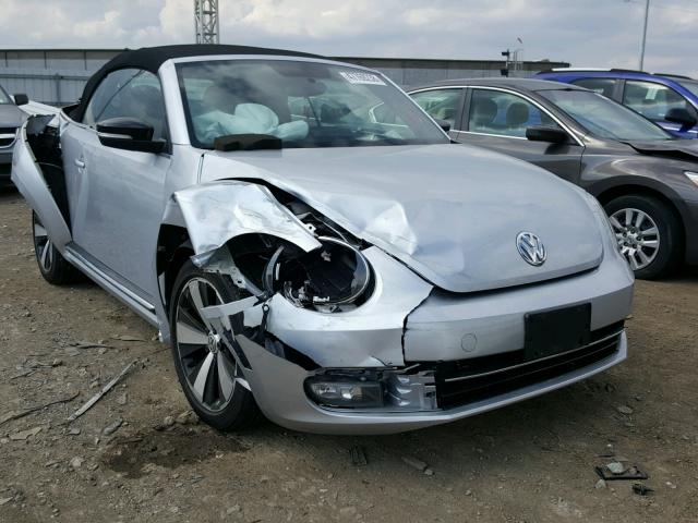 3VW8A7AT5DM807664 - 2013 VOLKSWAGEN BEETLE TUR SILVER photo 1