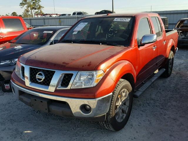 1N6AD0ER5FN700279 - 2015 NISSAN FRONTIER S RED photo 2