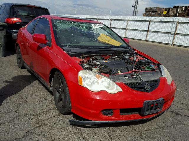 JH4DC53834S012076 - 2004 ACURA RSX RED photo 1