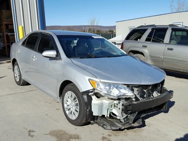 4T4BF1FK5DR334434 - 2013 TOYOTA CAMRY L SILVER photo 1