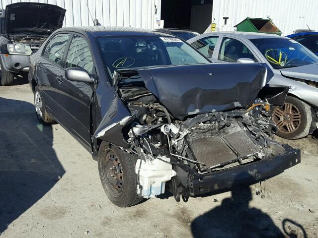 2T1BR32E67C810757 - 2007 TOYOTA COROLLA CE GRAY photo 1