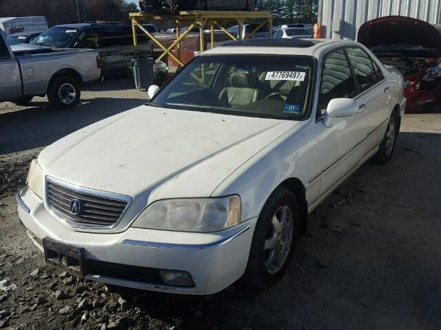 JH4KA96512C009092 - 2002 ACURA 3.5RL WHITE photo 2