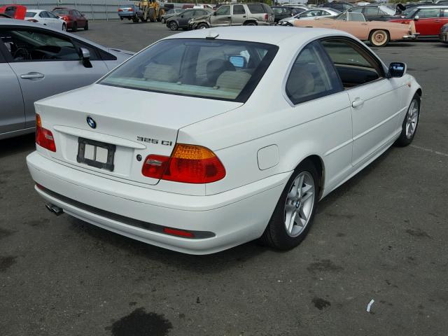 WBABV13434JT21395 - 2004 BMW 325 CI SUL WHITE photo 4