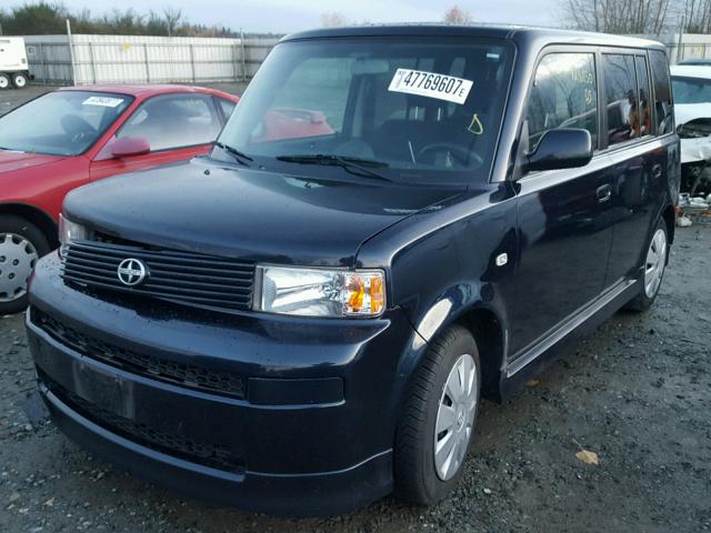 JTLKT324X64096176 - 2006 TOYOTA SCION XB BLUE photo 2