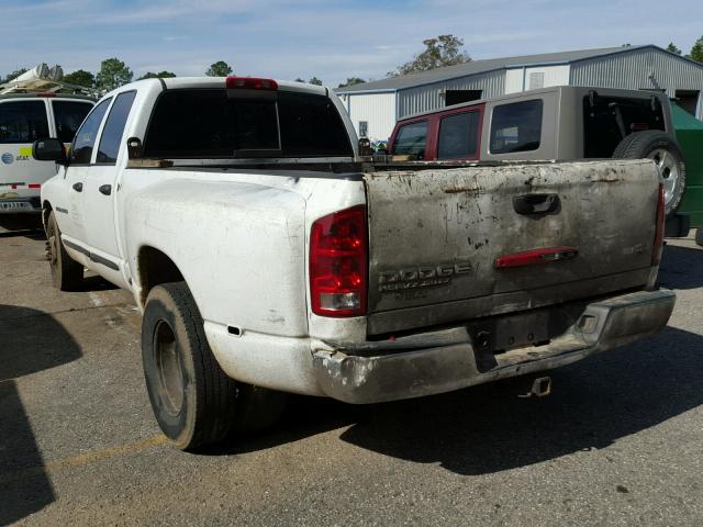 3D7MR48C55G826073 - 2005 DODGE RAM 3500 S WHITE photo 3