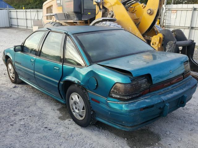 1G2WJ52M8TF213787 - 1996 PONTIAC GRAND PRIX მწვანე ფოტო 3
