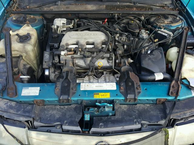 1G2WJ52M8TF213787 - 1996 PONTIAC GRAND PRIX მწვანე ფოტო 7