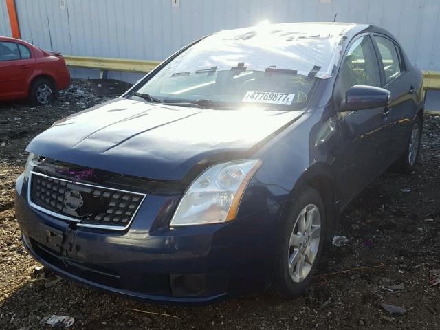 3N1AB61E47L680867 - 2007 NISSAN SENTRA 2.0 BLUE photo 2