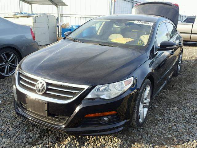 WVWMN7AN7CE540250 - 2012 VOLKSWAGEN CC SPORT BLACK photo 2