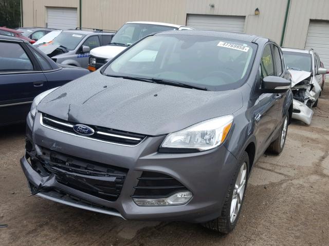 1FMCU0HX1DUC33561 - 2013 FORD ESCAPE SEL GRAY photo 2