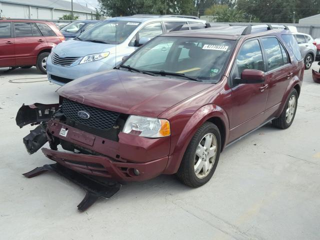 1FMZK06185GA55081 - 2005 FORD FREESTYLE BURGUNDY photo 2