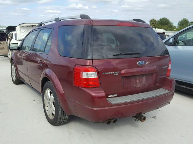 1FMZK06185GA55081 - 2005 FORD FREESTYLE BURGUNDY photo 3