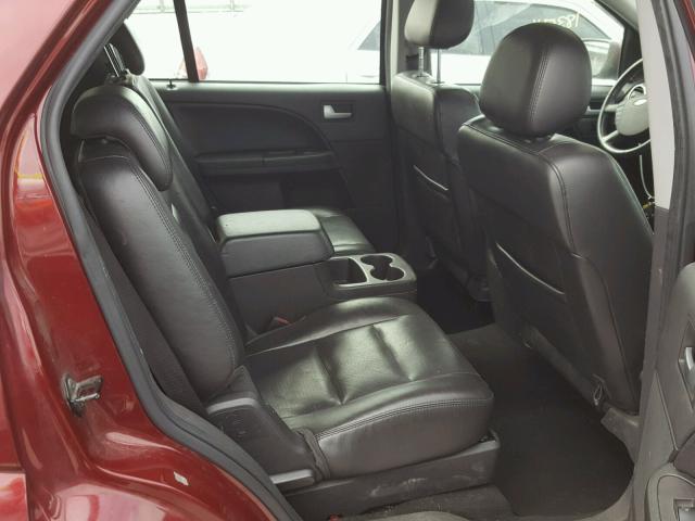 1FMZK06185GA55081 - 2005 FORD FREESTYLE BURGUNDY photo 6