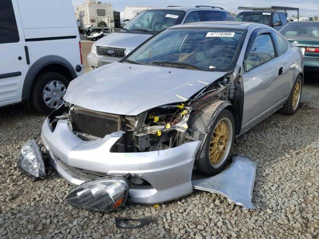 JH4DC53002C019553 - 2002 ACURA RSX TYPE-S SILVER photo 2